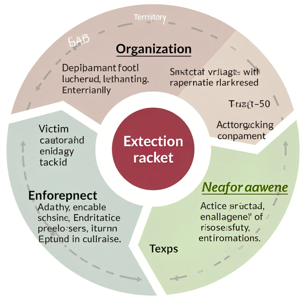 The GLODERS Framework: A Structural Approach to Analyzing Transnational Extortion Networks