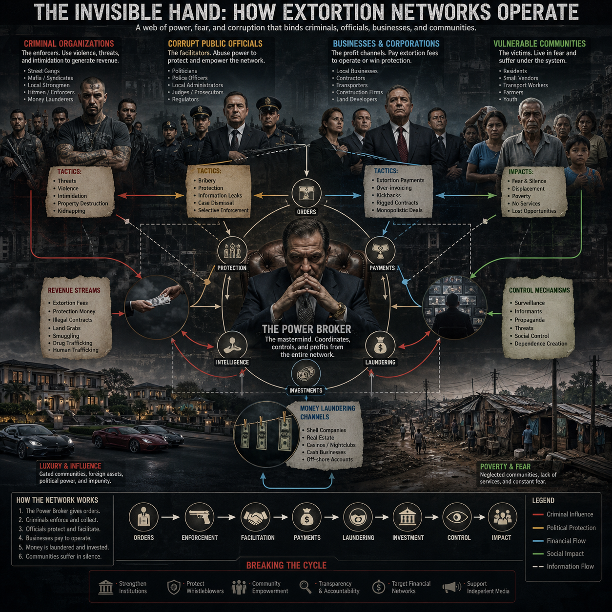 The Role of Corruption in Facilitating Extortion Racket Systems